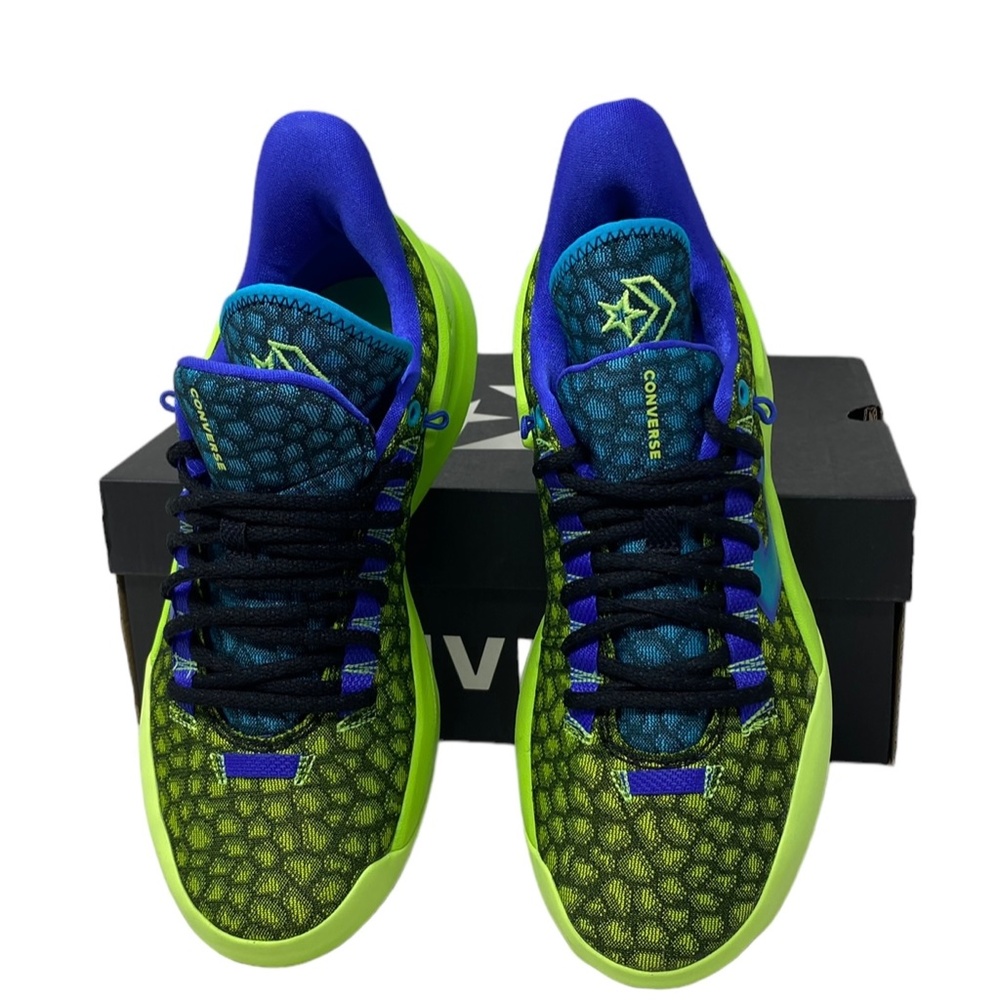 Converse BB Trilliant CX Sneakers Basketball Green Canvas Shoes Women's A04942C - Picture 4 of 11